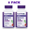 Natrol Melatonina 10 Mg 100 Tabs 2 Pack Rápida Absorción