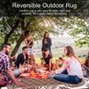 Ileading Outdoor Rug Carpet for Patio 5' x7' Waterproof Reversible