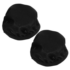 COHEALI 2pcs Stretchable Earcup Covers for Headphones Durable Washable Cotton Fabric Protectors High Elasticity Design for Enhanced Comfort and Headphone Lifespan