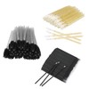 300 pcs Cepillos Desechables para Pestañas, Cepillos Labios y Microaplicador,
