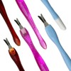 Cuticle Remover Cuticle Pusher Nail Cuticle Trimmer 6PCS V-shaped Dead