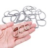 SENHAI 50 Pieces Assorted O-Ring & 20 Pieces Metal D-Ring