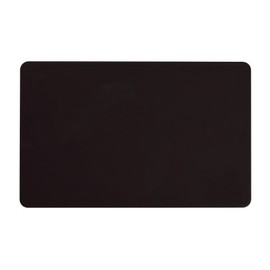 100 Blank PVC Plastic Photo ID BLACK Credit Card 30Mil by easyIDea