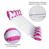 Juego de 2 colchonetas para piscina, flotador e inclinable, 4