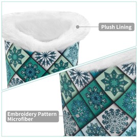 Face Shadow Plush Lined Eyeglass Holder Stand with Magnetic Base Anti-scratch Protective Glasses Holder Case for Nightstand