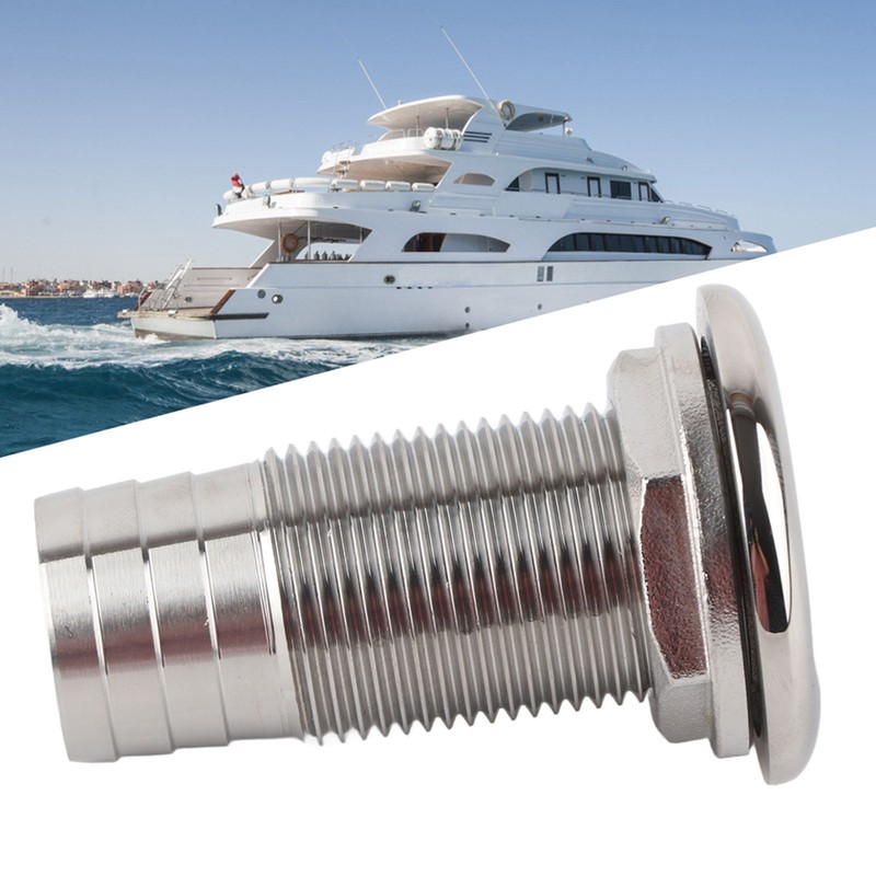 Outdoor Stainless Steel Water Outlet Port Boat Body Bottom Yacht