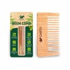Hair Comb - Natural Wood with Anti-Static & No Snag