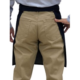 TEAGLES Denim Apron, Waist Front Type, One Size Fits Most, 490, Work Clothes, Uniform, Simple, Short Length, For Home Use, Work, Unisex, Thomas Seni, indigo blue