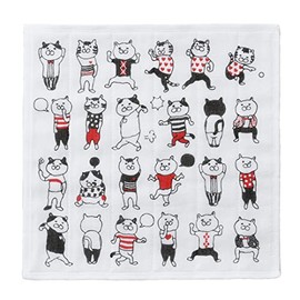 nekonoba (nekonoba) Dish White 30 cm X 30 cm