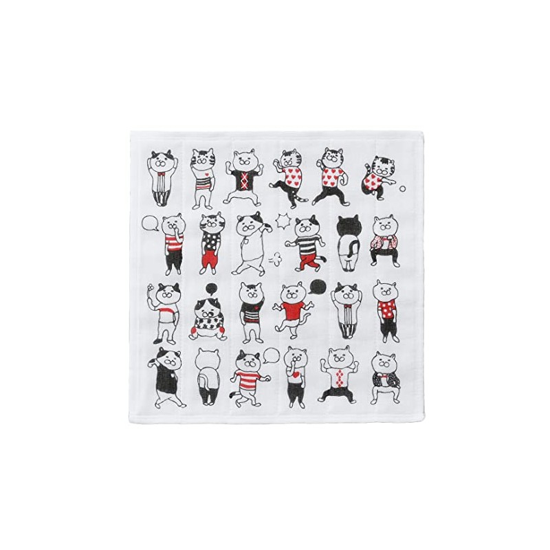 nekonoba (nekonoba) Dish White 30 cm X 30 cm