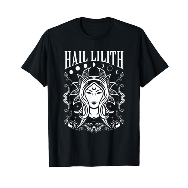 Dark Demon Occult Hail Lilith and Full Moon Cycle Women's
