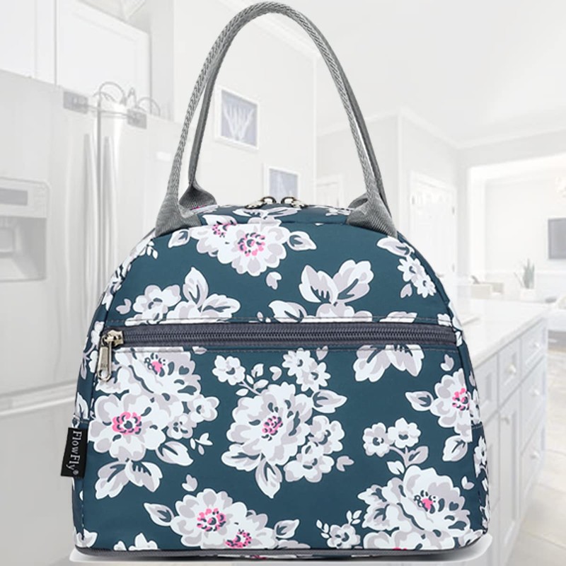 FlowFly Insulated Lunch Cooler Bag - Tote Bag Organizer for