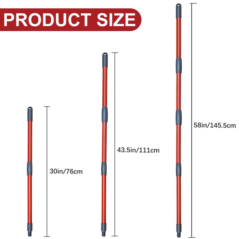 Spin Mop Replacement Handle-Mop Stick Compatible with O Ceda Spin
