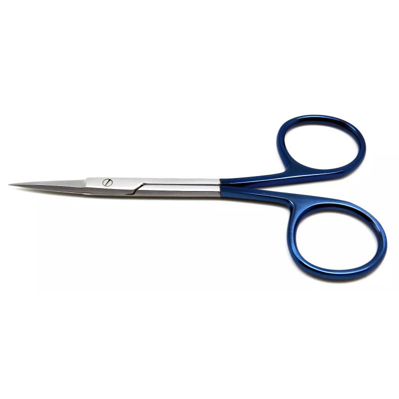 PREMIUM INSTRUMENTS 10 Pcs Micro Iris Scissors Straight 4.5" Sharp/Sharp