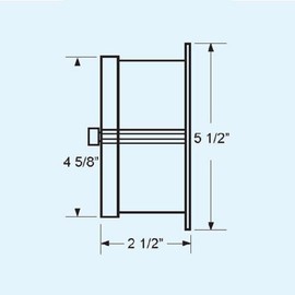 Trintec Industries Coastline Time & Tide Clock