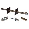 Cast Iron Radiator Stay/Bracket/Tie/Retainer/Fixing Gunmetal (Threaded Fixing)