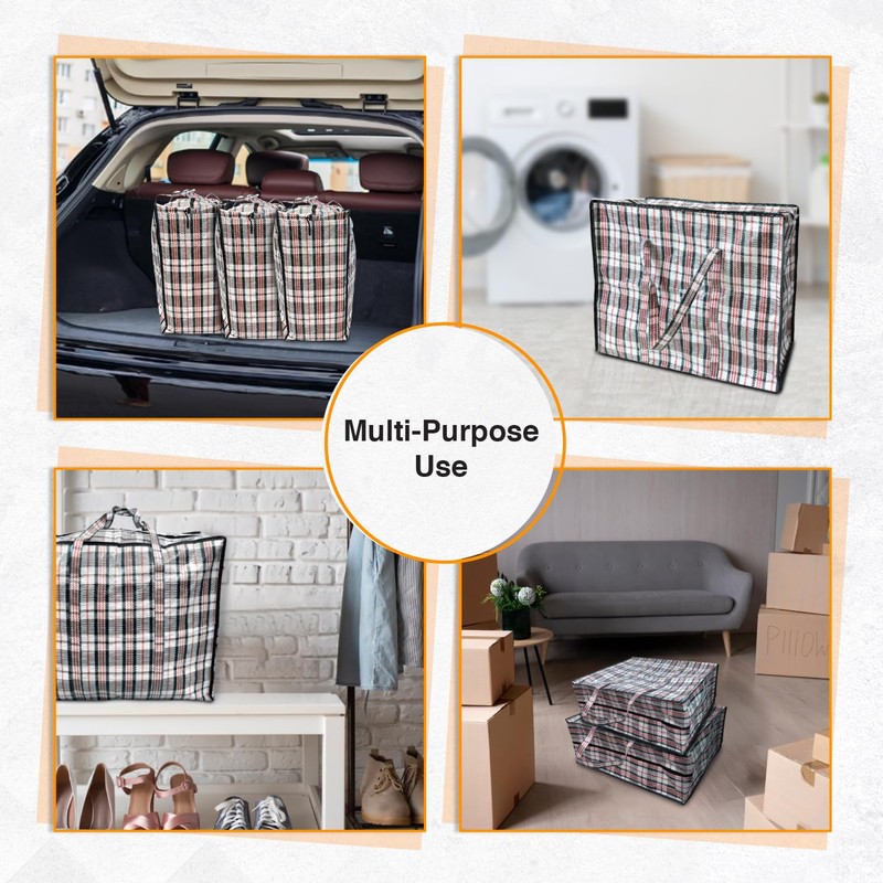 ANSIO Large Laundry Bags Pack of 2 Storage Bags Reusable