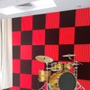 52 Pack Black red 1" x 12" x 12" Acoustic