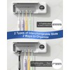Hulmay UV Toothbrush Holder, Electric Toothbrush Holder Wall Mounted for