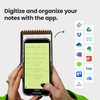 Rocketbook New Mini Reusable Smart Notepad, Pocket Size Notebook 3.5x5.5,