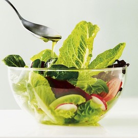 LightBeacon Set of 2 Large Serving Spoons, Salad Fork, Salad Serving Set, 28 cm Salad Servers Set, Stainless Steel Spoon, Spoon, Stainless Steel Spork with Long Handles, for Restaurant, Home, Hotel