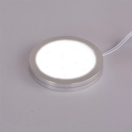 Unbranded 4pc Under Cabinet LED Puck Light For Kitchen Cabinet Display Lighting Cool White