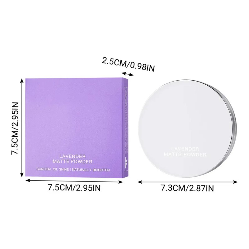 Toset De Maquillaje Natural Waterproof Polvo Corrector Morad