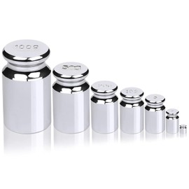 Calibration Weight, Set of 7, Measuring Weight for Digital Scales Balance (1g, 2g, 5g, 10g, 20g, 50g, 100g)