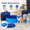 Foldable Pet Swimming Pool for Dogs – Portable PVC Bathing