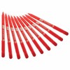 Fineliner Pens, RED, Pack of 10, Extra Fine Point (0.3mm),