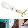 Leather Groover Professional Aluminum Handle Hand Made DIY Leather Craft