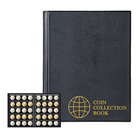 Uncle Paul Coin Holder Collection - Coin Storage Album for Collectors CS02