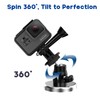 Magnetic Camera Mount for GoPro, 360° Rotation Magnet Action Camera