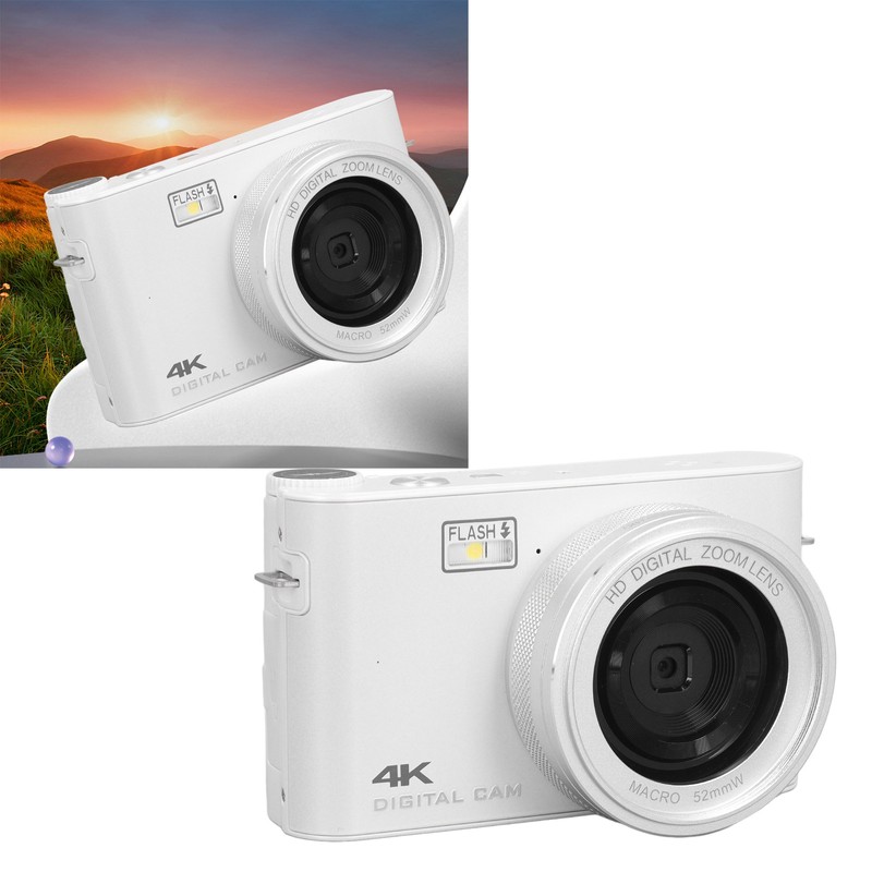 64MP Digital Camera 3.0inch TFT LCD Touchscreen Auto Focus 18X