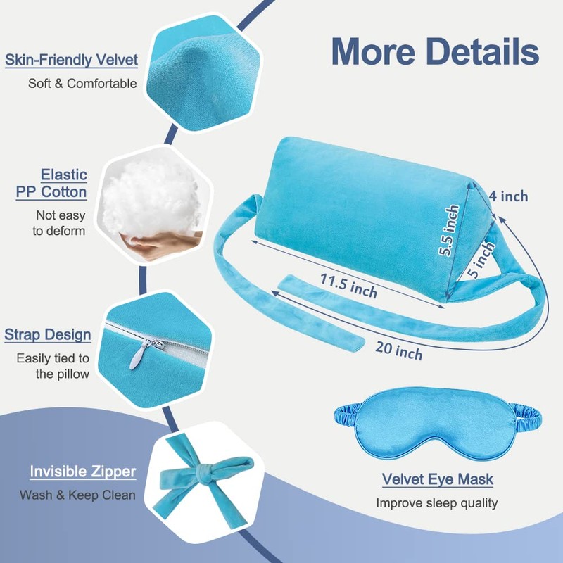 Neck Stabilizer Pillow for Sleeping Head Wedge Positioning Pillow Post
