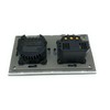 Modern Touch Wall Switch Panel with Socket and USB Port