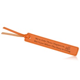 Wedding Leather Bookmark for Women Men 3 Year Anniversary Wedding Gifts for Women Men 3rd Wedding Anniversary for Him Her Husband Birthday Gifts from Wife Christmas Best Friend Gifts