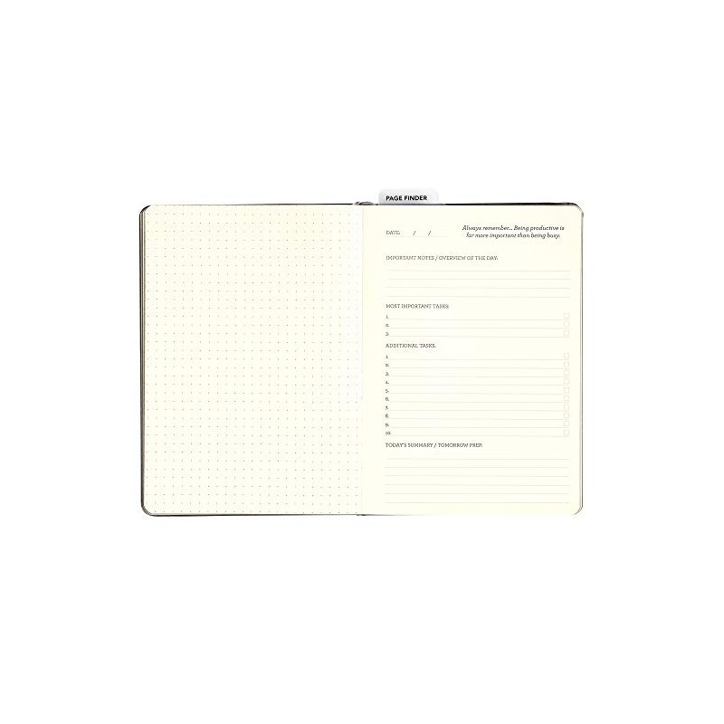 C.R. Gibson MJ174-22696 Medium Bound Guided and Dot Grid Journal,