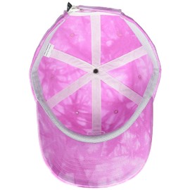 PGA TOUR Men's Standard Tie-Dye Golf Cap, Super Pink, One Size