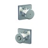 Schlage F40 BWE 625 COL Bed/Bath Bowery Knob with Collins