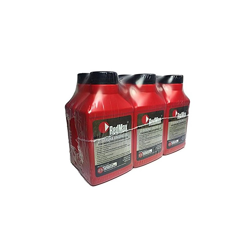 RedMax OEM MaxLife 2-Cycle Oil, 6.4 oz. (Pack of 6)