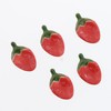 te-buruuxeai-suto Strawberry Chopstick Rest Set of 5 katorari-resuto supu-nresuto Dinnerware