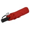 iX-brella Trekking Pocket Umbrella XXL with Shoulder Bag, dunkelrot, Pocket