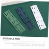 LABRIMP 4pcs Power Strip Holder Fixer Cable Management Under Desk