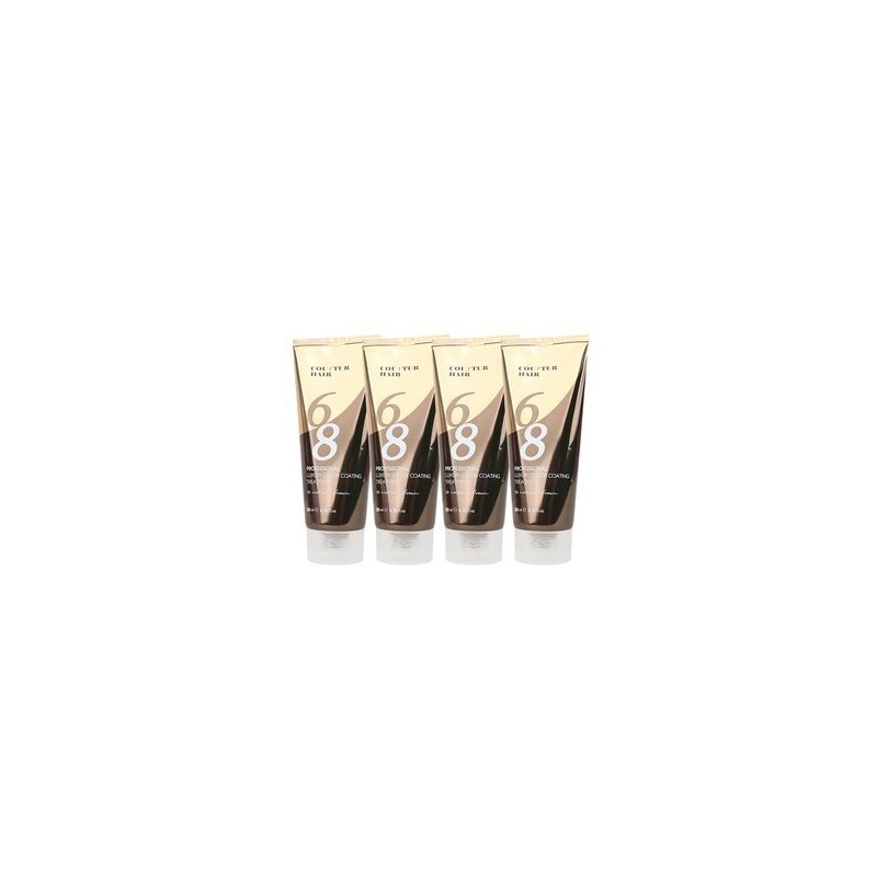 (4 Pieces) Couture Hair Color Coating Treatment Natural Brown 200ml