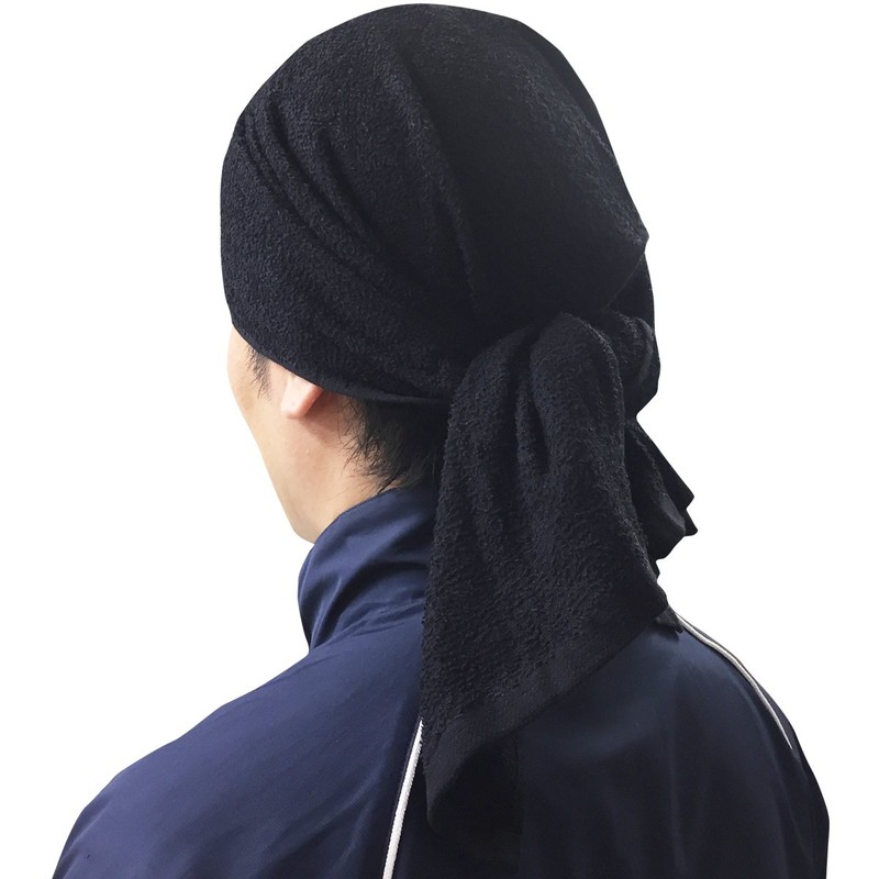 Ace AG1365 Commercial Towels, Long Length, Set of 5, Black,