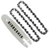 NIUBGONER 5 inch Chainsaw Bar and Chain combo,for WORX WG324,for