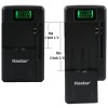 Kastar Universal Battery LCD Charger For Cell Phone Mobile Camera