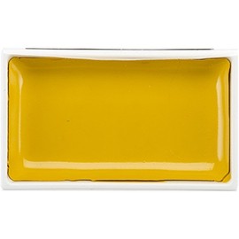 Kuretake Gansai Tambi Single Color Pan 5/Pkg-Bright Yellow