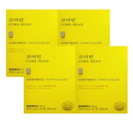 Eurodiet Core Bean 600mg x 30 tablets 4 boxes Red Bean Extract Powder / 유로디에트 코어빈 600mg x 30정 4박스 덩굴팥추출분말